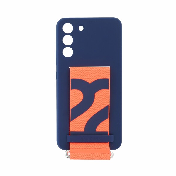 Samsung Silicone Cover with Strap Galaxy S22 Plus navy EF-GS906TNEGWW