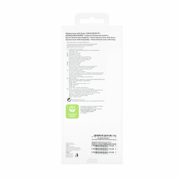 Samsung Silicone Cover with Strap Galaxy S22 Plus navy EF-GS906TNEGWW