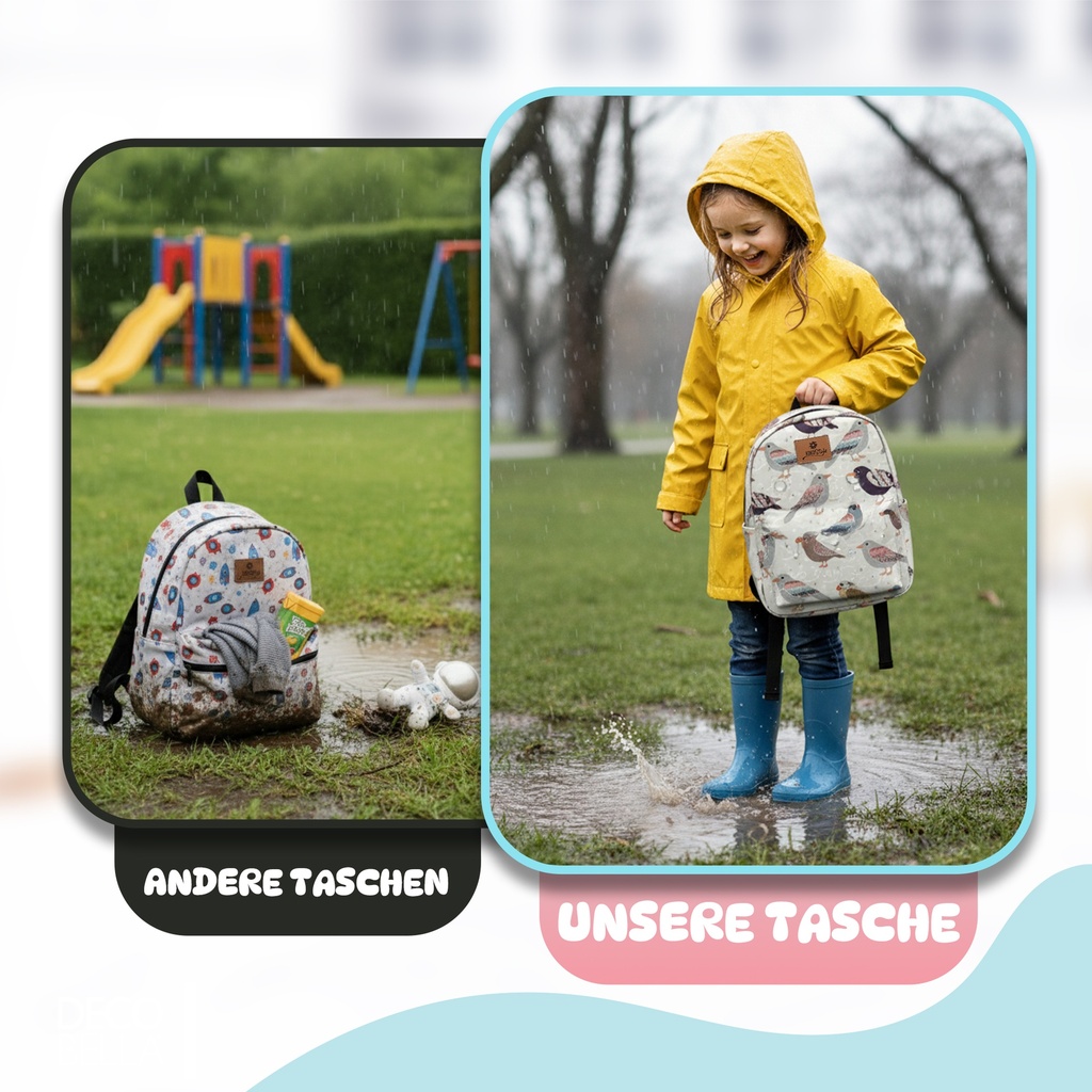 Kokopatik Kleine Kindergarten Tasche Polyester 22x26 cm