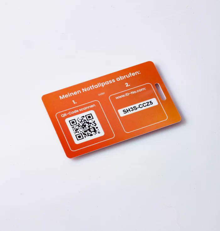 SOS-ID Notfallkarte