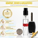 Scentfume Reed Diffuser Set 5x2ml Mystery, Bali, Amber Romance, Black, Biomist