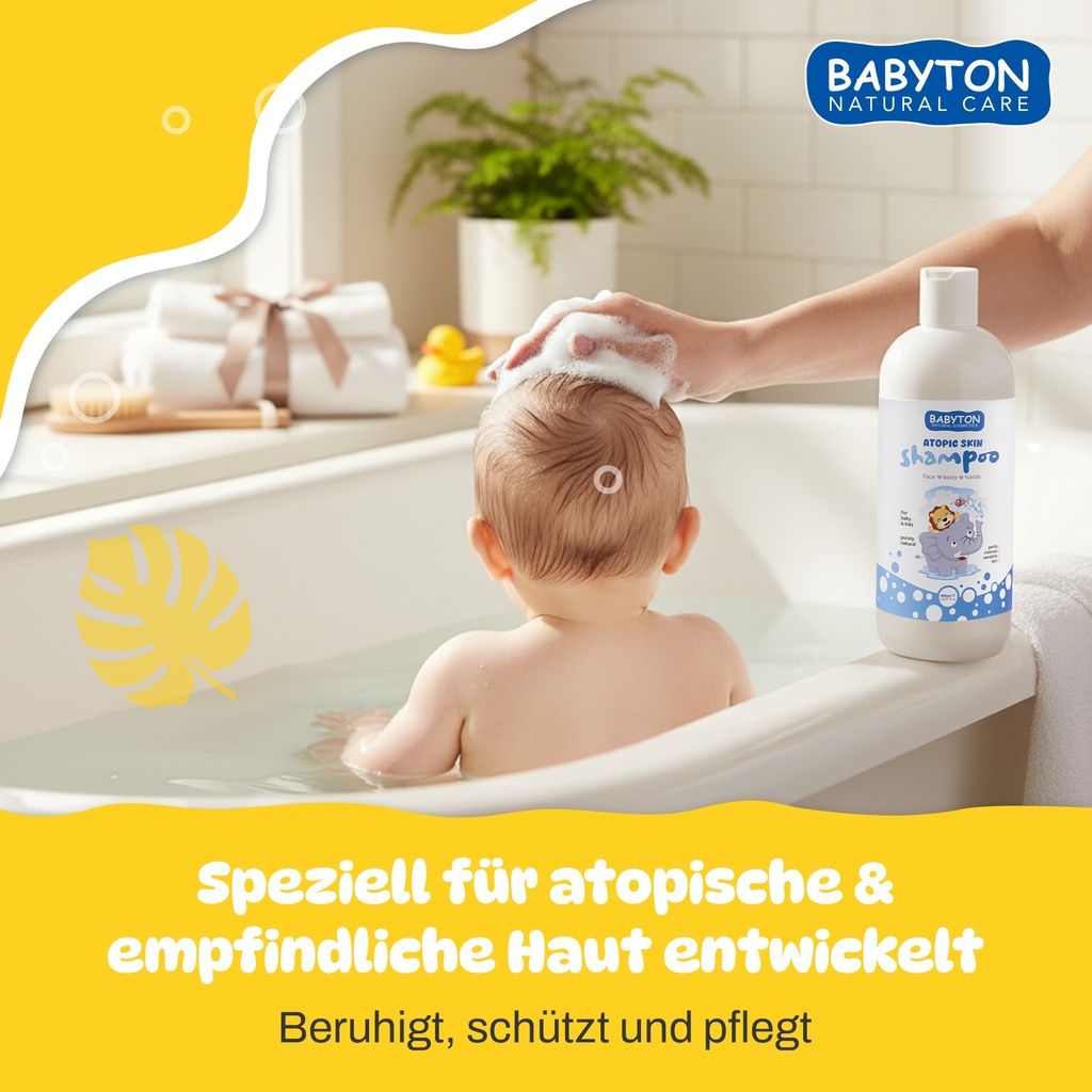 Babyton Baby Shampo | Sanfte Bio-Pflege für empfindliche Haut 400ml