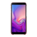 Samsung J6 plus EF-AJ610CR Gradation Clear Cover red