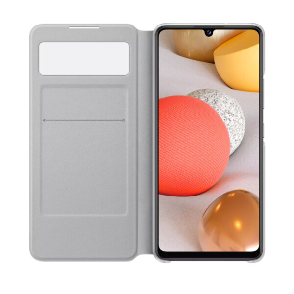 Samsung S View Cover for Galaxy A42 5G white EF-EA426PWEGEE