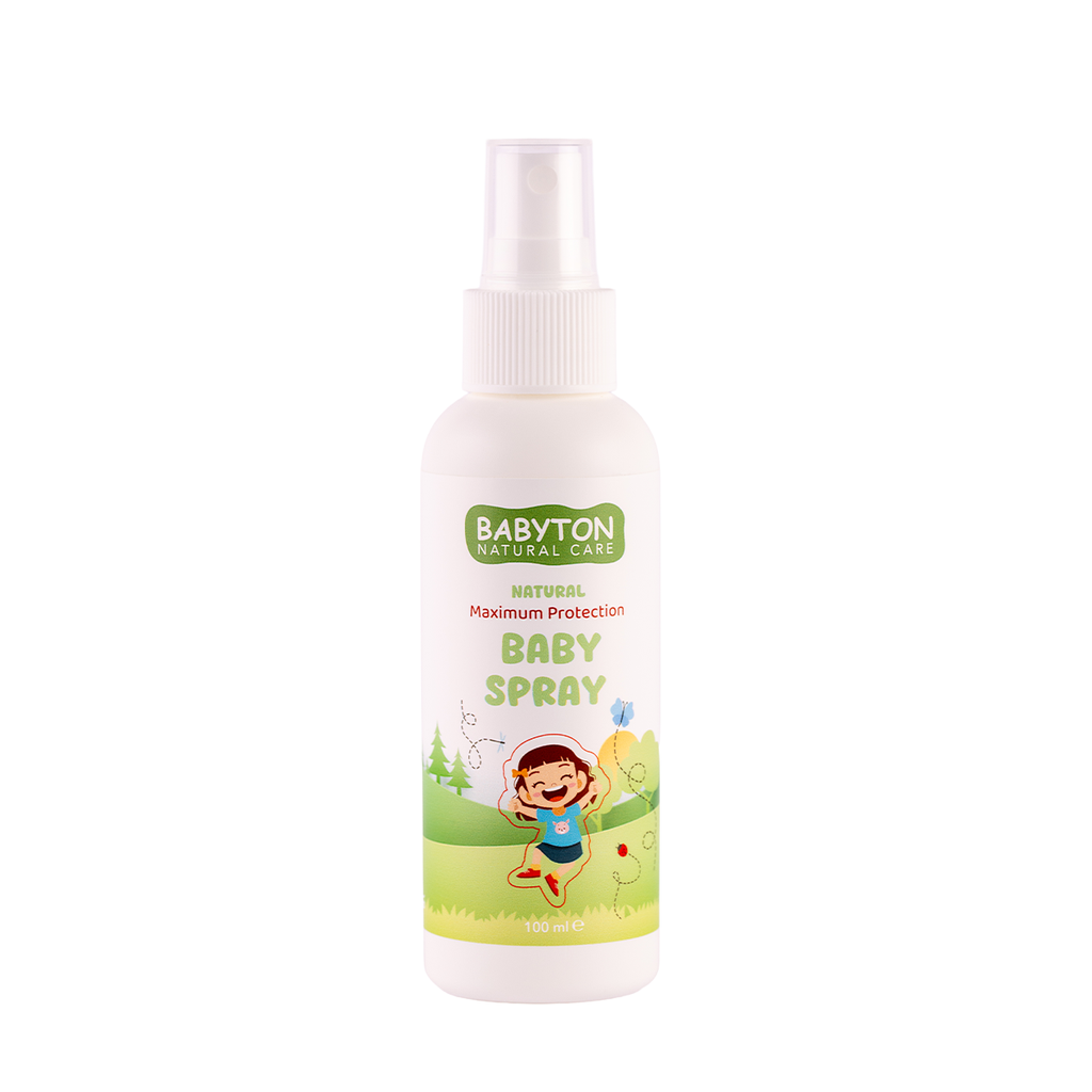Babyton Organic Schutz Baby Spray 100ml – Natur, Vegan, Für Sensible Haut