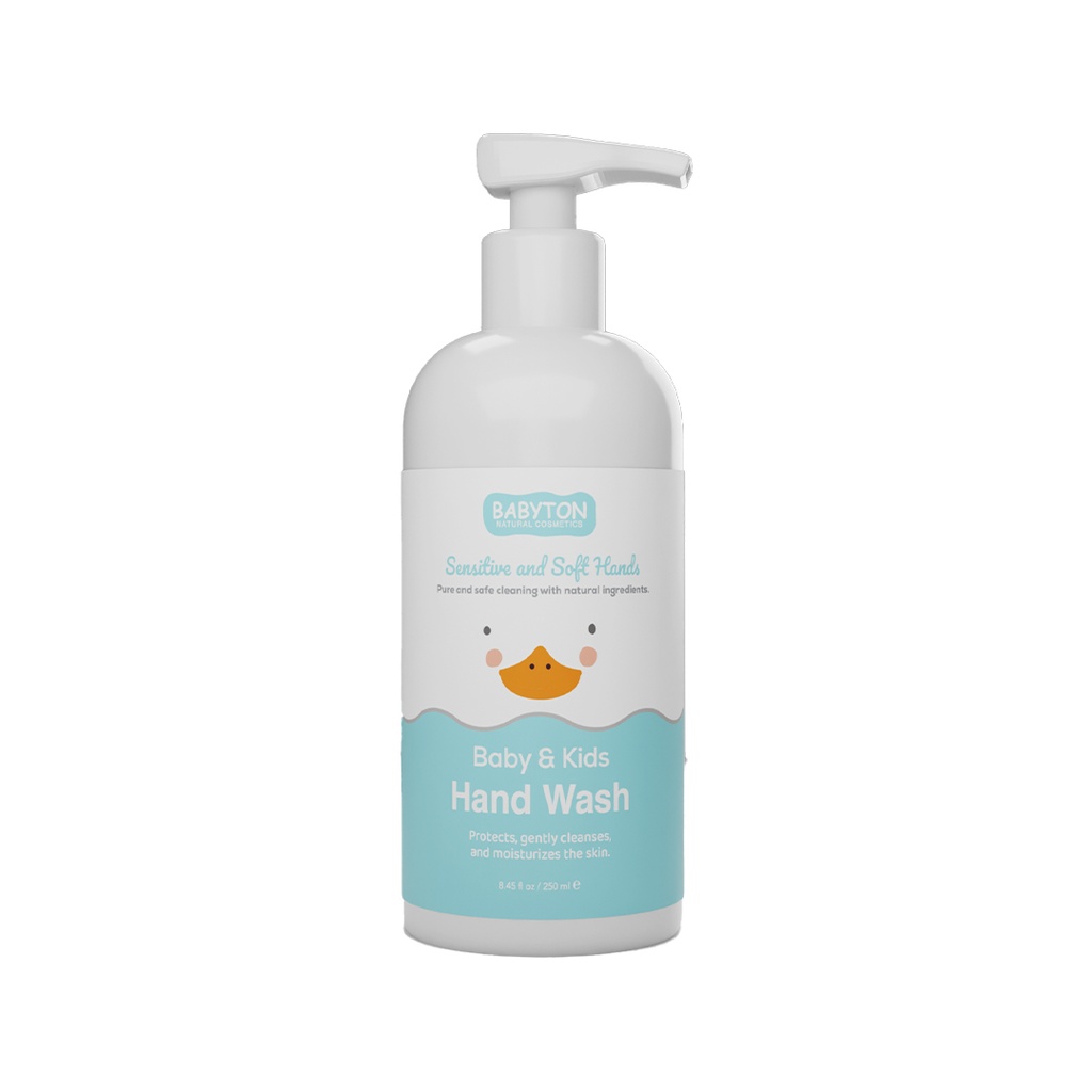 Babyton Hand Wash 250ml | Sanft, Feuchtigkeitsspendend, Parabenfrei, Duftfrei