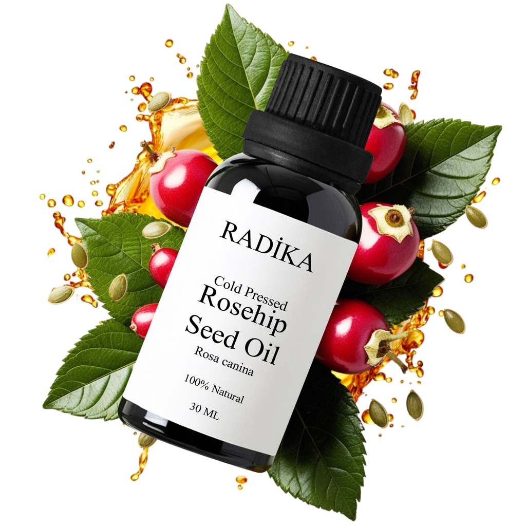 Hagebuttenöl, Kaltgepresst, 100% Rein, BIO, natürlich, 30 ml