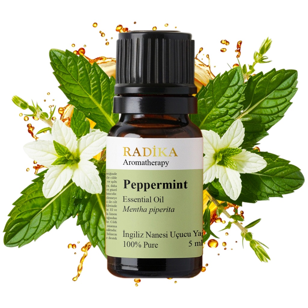 Pfefferminzöl, ätherisches Öl, 100% Rein, BIO, natürlich, 10 ml