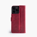 Wachikopa Leder Handyhülle kompatibel mit iPhone 15 Pro Max Wallet
