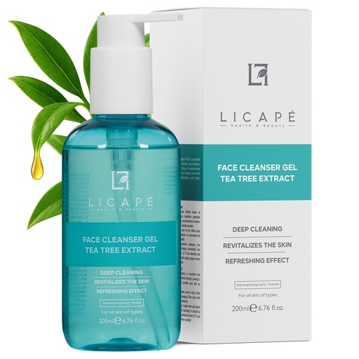[G-841511] Licape® Reinigungsgel Gesicht | 200 ml | Abschminken & Gesichtsreinigung