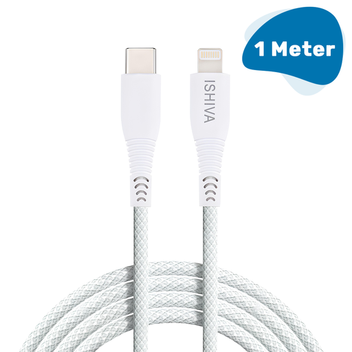 UFUZON Ishiva Kabel -USB-C auf Lightning Kabel -USB C Kabel - Schnellladegerät