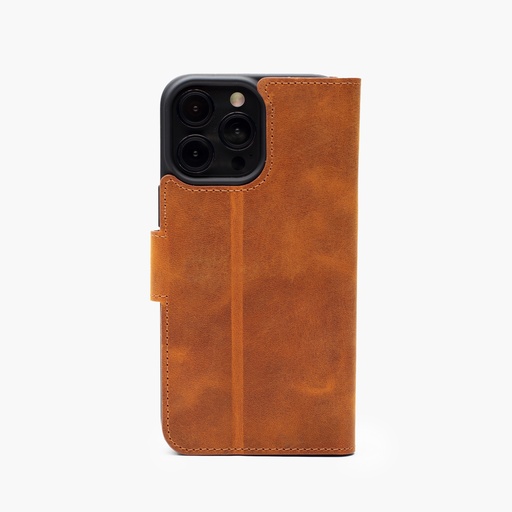 Wachikopa Lederhülle für iPhone 14 Kartenfach & Standfunktion