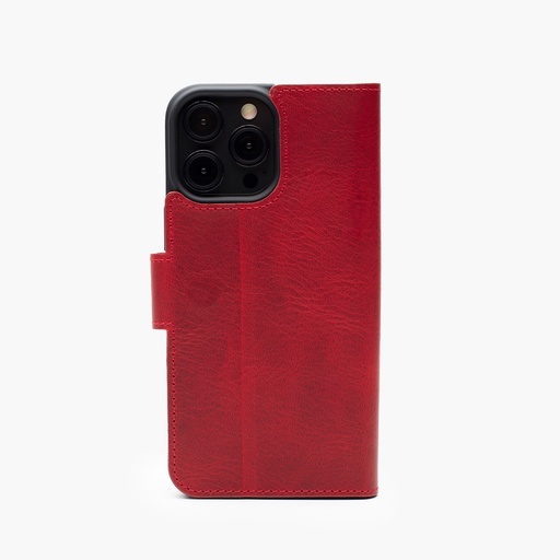 Wachikopa Lederhülle für iPhone 15 Plus Kartenfach & Standfunktion