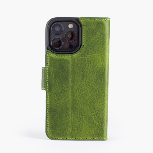 Wachikopa Lederhülle kompatibel mit iPhone 15 Pro mit Kartenfach