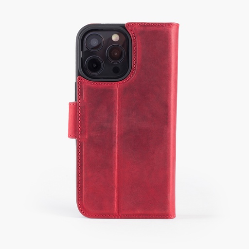 Wachikopa Lederhülle kompatibel mit iPhone 15 Pro Max mit Kartenfach