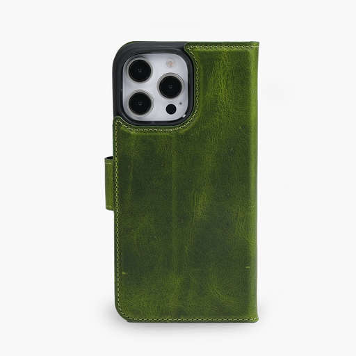 Wachikopa Lederhülle kompatibel mit iPhone 16 Pro mit Kartenfach