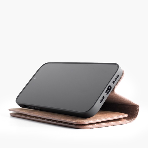 Wachikopa Lederhülle kompatibel mit iPhone 15 Pro mit Kartenfach