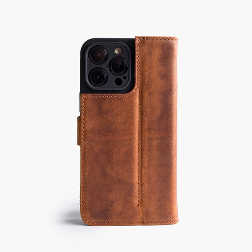 Wachikopa Leder Handyhülle kompatibel mit iPhone 14 Wallet