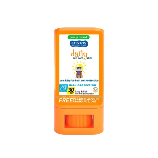 [G-746068] Babyton Kids Sonnenschutz Stick SPF 30 | Bio, Hypoallergen, Kokos, Wasserfest