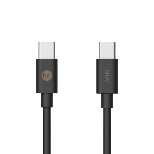 [G-209978] beclad. 60W C to C TPE Charging Cable (1.2m) / Black BE-PC160BG-GR