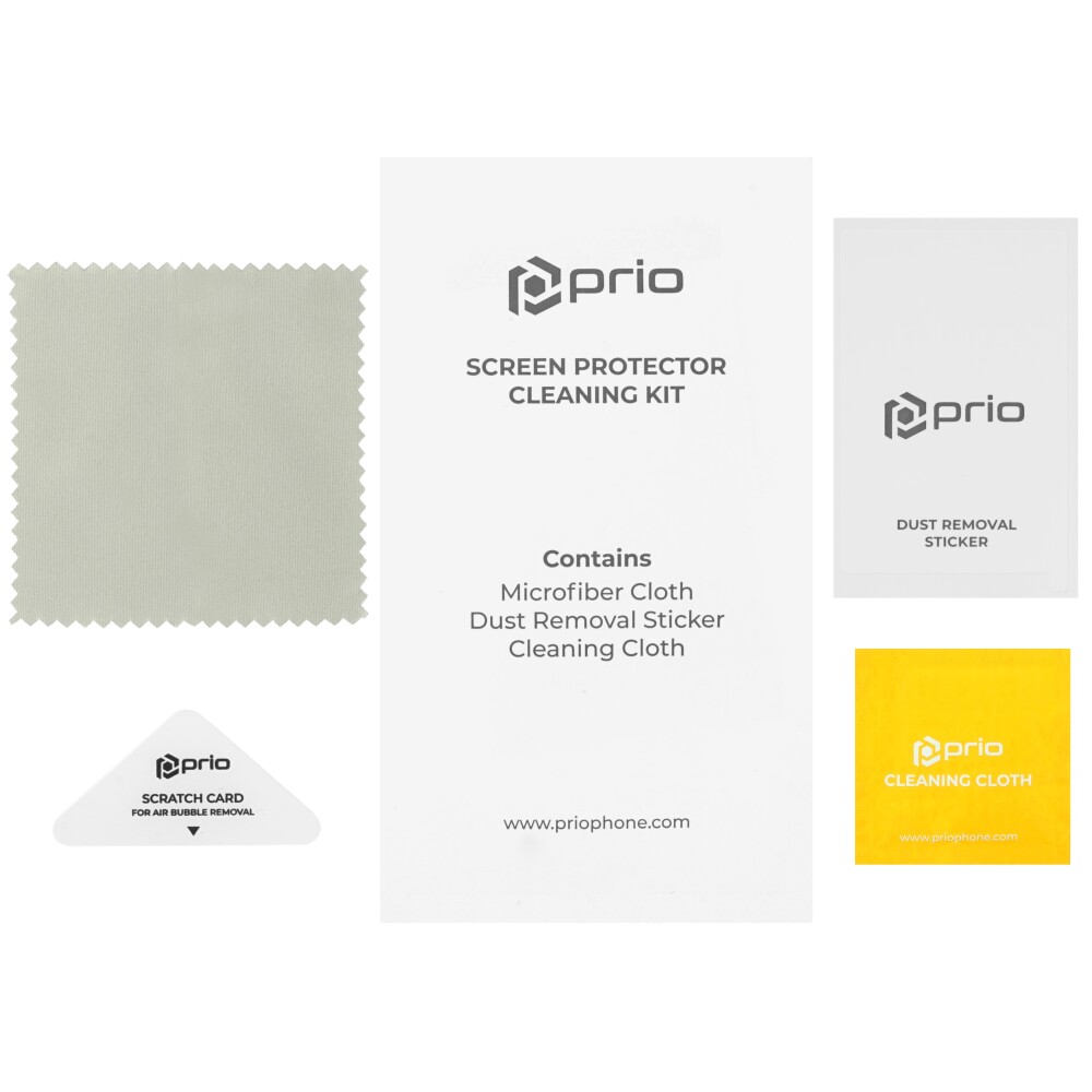 prio 3D Tempered Glass Screen Protector for Huawei P40 Pro black