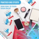 Fussdeodorant, Fußpuder, 60 Tage Effekt, 10 Stück in einer Packung