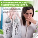 Schuhpuder 10er Pack - 60 Tage Schutz bei einmaligem Gebrauch gegen Fußgeruch