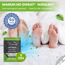 Schuhpuder 10er Pack - 60 Tage Schutz bei einmaligem Gebrauch gegen Fußgeruch