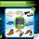 Schuhpuder 10er Pack - 60 Tage Schutz bei einmaligem Gebrauch gegen Fußgeruch