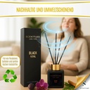 Raumduft mit Duftstäbchen – Veilchen, Jasmin und Schwarze Orchidee, Zimt - 110 ml