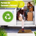 Decovetro® Kokosmatte Fußmatte | 40x60 cm | 100% natürliche Kokosfasern
