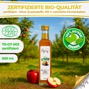 Apfelessig 500 ml | Bio Essig | Apple Cider Vinegar