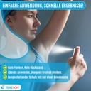 Tereson Antitranspirant Spray 50ml, stark gegen Schwitzen an Achseln und Händen x2