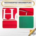 Kissenbezügen – Weihnachten Set aus 2, Rot & Grün, 40x40 cm, Dekorativ kissen