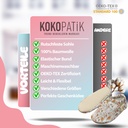 Kokopatik Organische Baumwolle Baby Hausschuhe rutschfest Neugeborene BohoBlumen