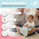 Kokopatik Organische Baumwolle Baby Hausschuhe rutschfest Neugeborene Schiff