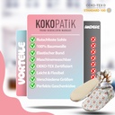 Kokopatik Organische Baumwolle Baby Hausschuhe rutschfest Neugeborene Schiff