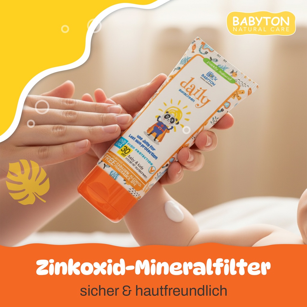 Babyton Baby And Kids Mineral Daily Sunscreen SPF 30