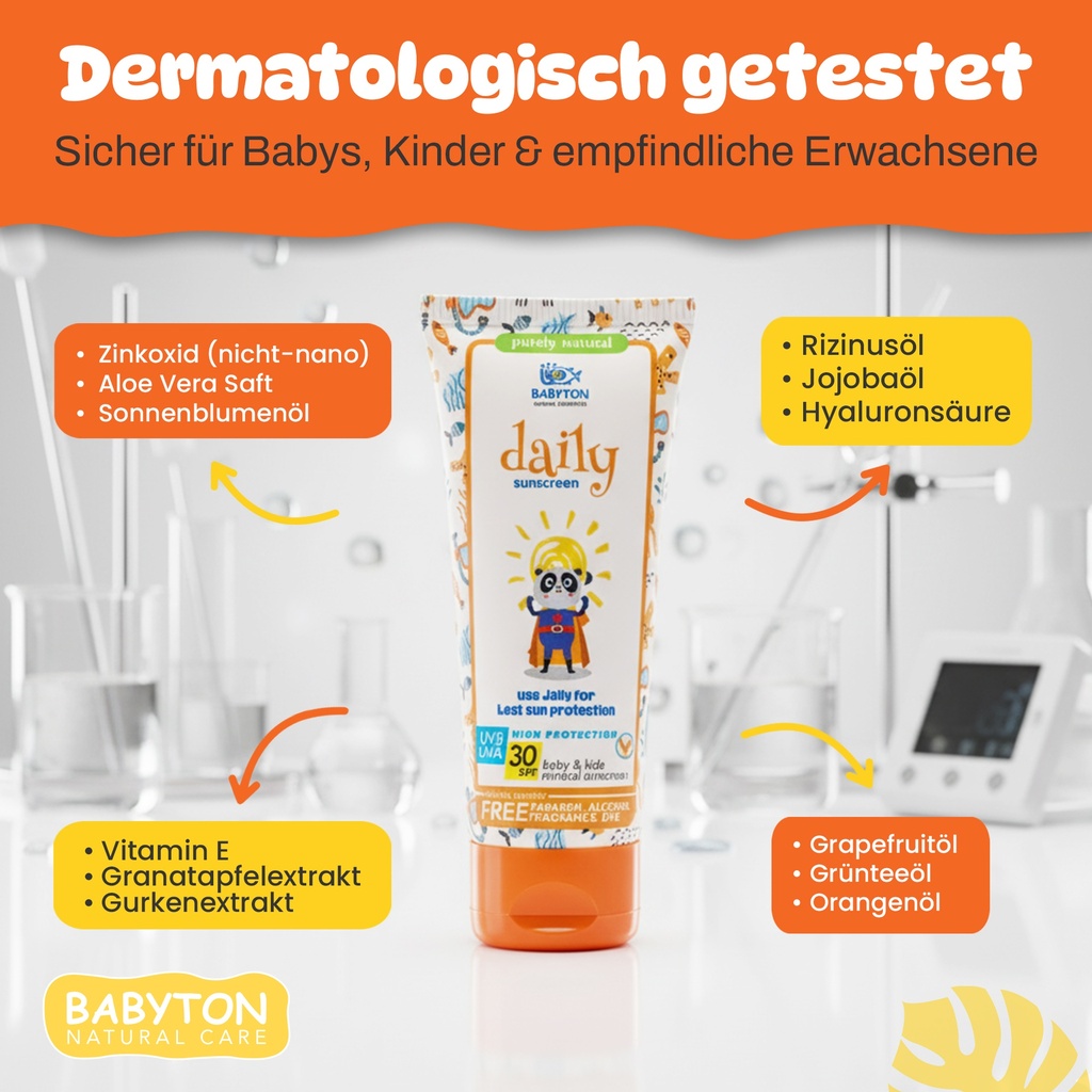 Babyton Baby And Kids Mineral Daily Sunscreen SPF 30