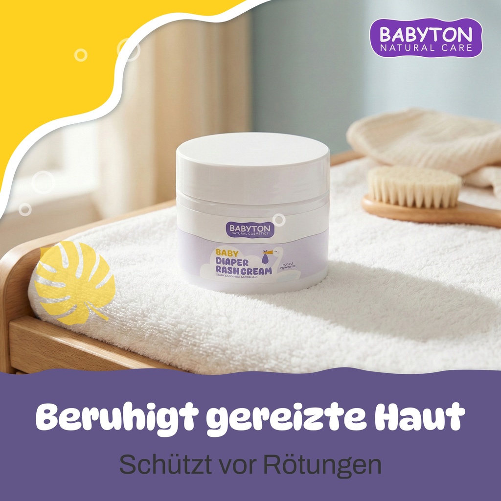 Babyton Baby Windelcreme 50ml | Natürlich, sanft & parabenfrei