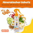 Babyton Kinder Sonnenspray SPF 30 | Wasserfest, Natürlich & Sanft für Babys