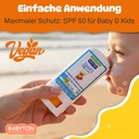 Babyton Kinder Sonnenschutz Stick SPF 50 | Mineralisch & wasserfest, 20g