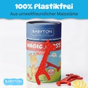 Babyton Magic Floss für Babys | 30 Stück sanfte Zahnseide Picks für empfindliches Zahnfleisch & Milchzähne, BPA-frei, PVC-frei, umweltfreundlich