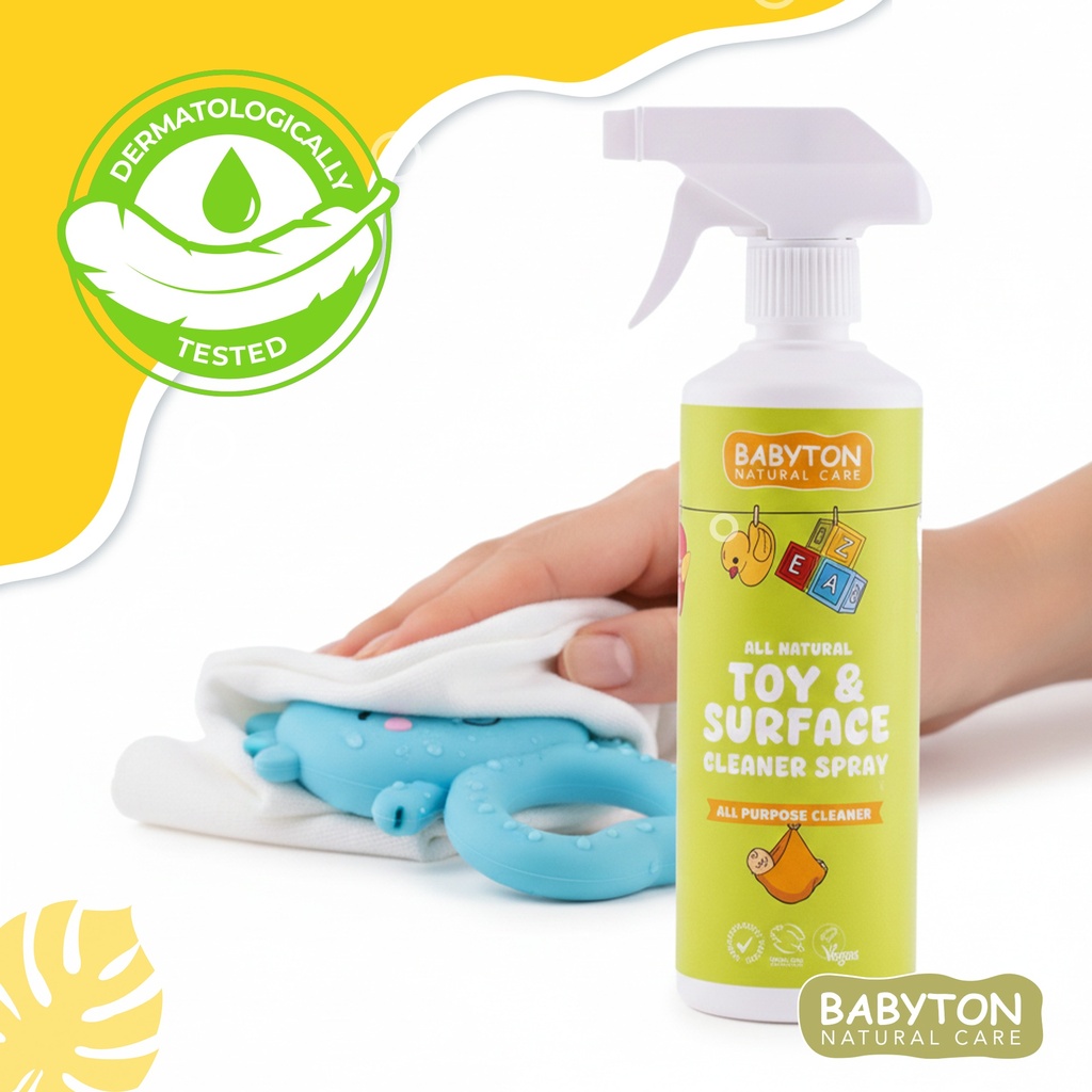 Babyton Natur-Reiniger 500 ml | Ungiftig, Pflanzlich, Für Babys & Kinder