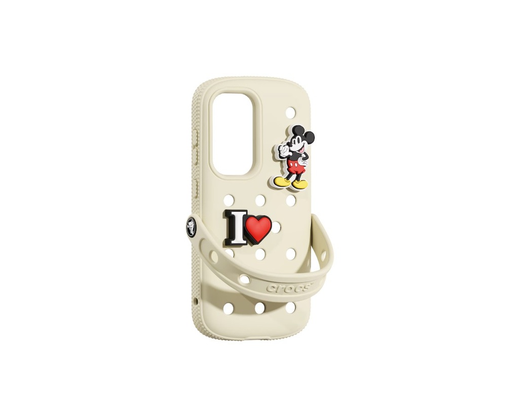 Galaxy S25 Crocs-Hülle in Cremefarbe GP-FPS931SBAUW