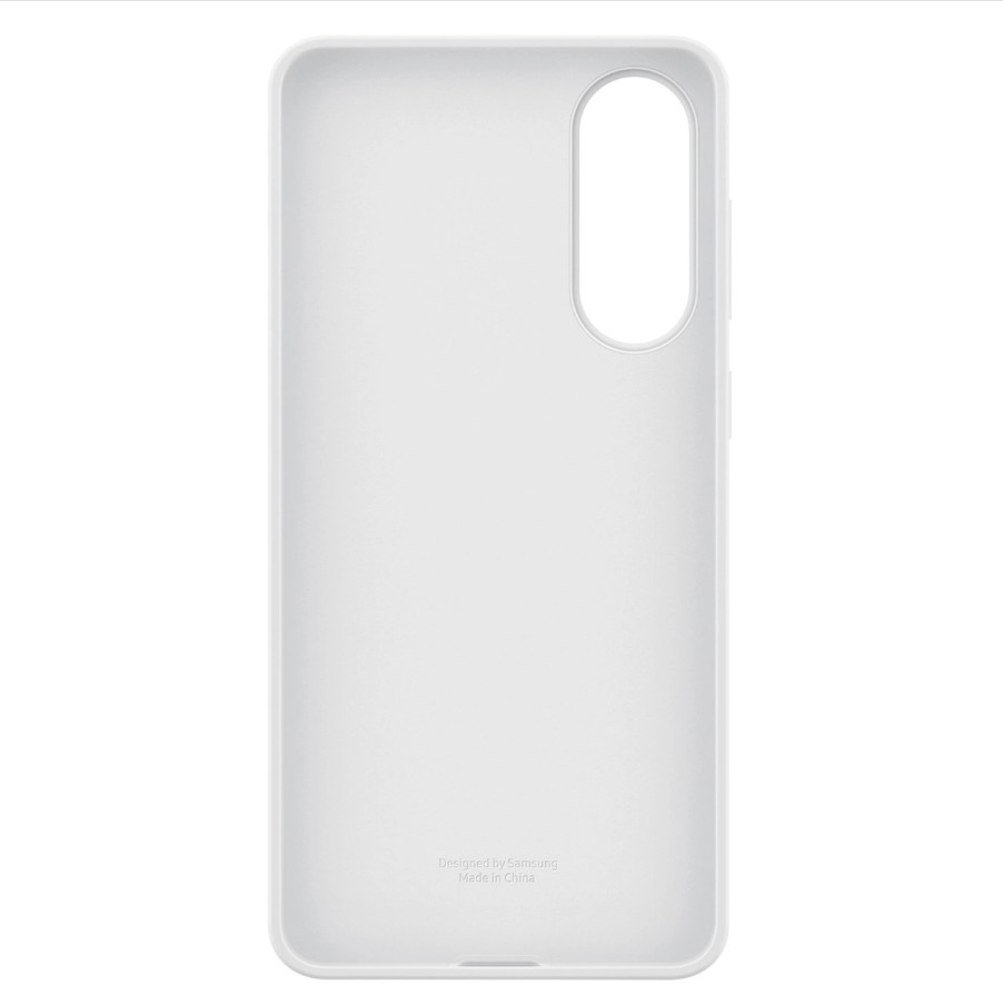 Samsung Silicone Case für Galaxy S25 Edge Light Gray