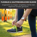 SOS-ID Armbandschlaufe. Innovativ und angenehm zu tragen.  Orange