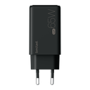 beclad. 65W Type C 2 Port Travel Adapter (C+C) BLACK BE-PT765CBG-GR