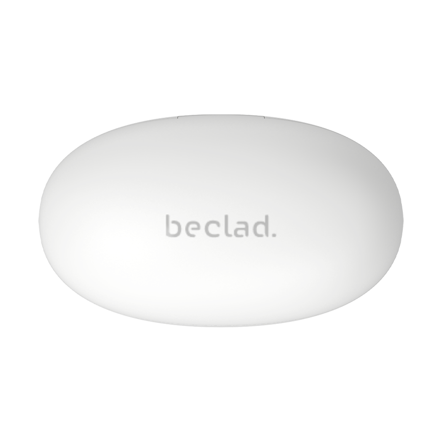 beclad. True Wireless Earbuds White BE-SE002WG-GR