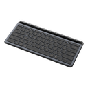 beclad. Bluetooth Keyboard with Stand(2.4G + 2 bluetooth) 